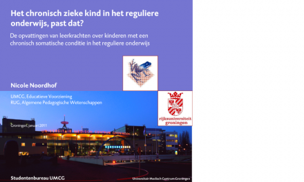 Het chronisch zieke kind in het reguliere onderwijs, past dat?