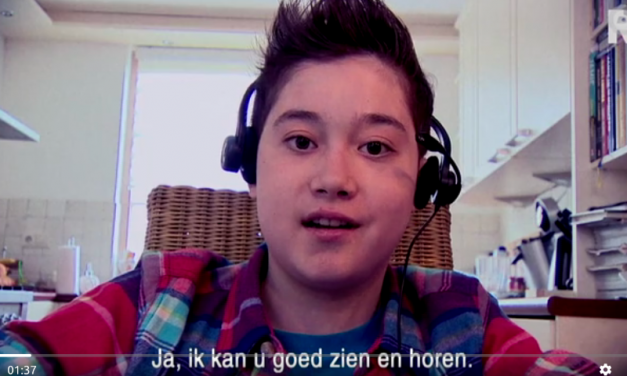 Nierpatient Lennart kan weer naar school via webchair
