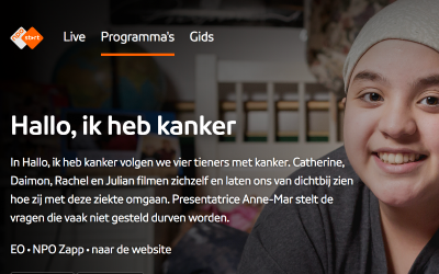 EO maakt ontwapenende kinderserie over kanker
