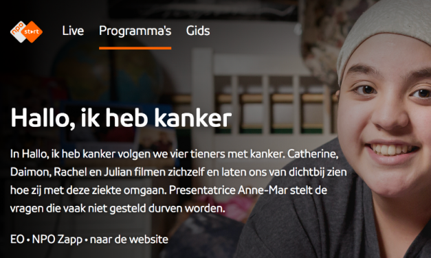 EO maakt ontwapenende kinderserie over kanker