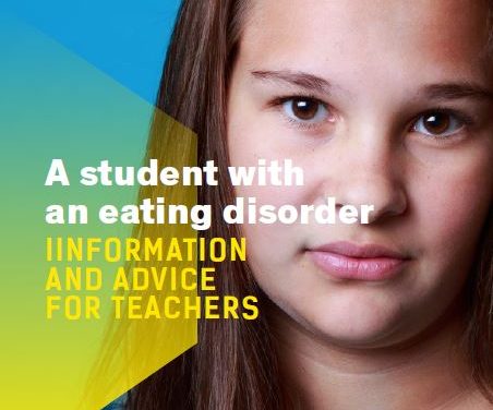 A student with an eating disorder